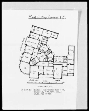 Kurfürstendamm 110 in Berlin-Charlottenburg