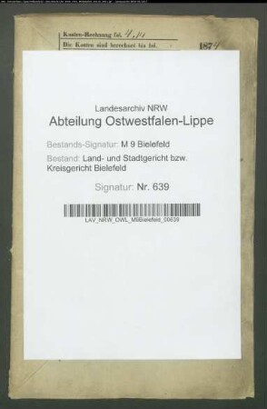 Sonstige: Potthoff, Johann Friedrich; Sonstige: Potthoff, Anna Maria , geb. Trebbe :