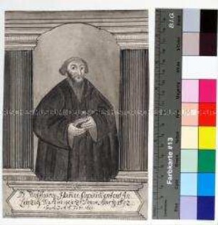 Porträt des evangelischen Theologen und Philosophen Wolfgang Harder