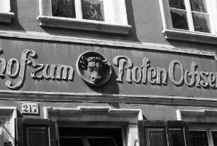 Heidelberg: Gasthof "Zum Roten Ochsen"