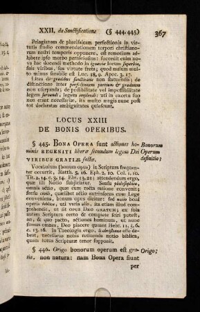 367-377, Locus XXIII (§ 445 - 457)