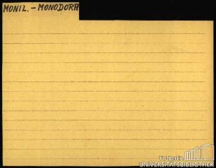 MONIL.-MONOD.