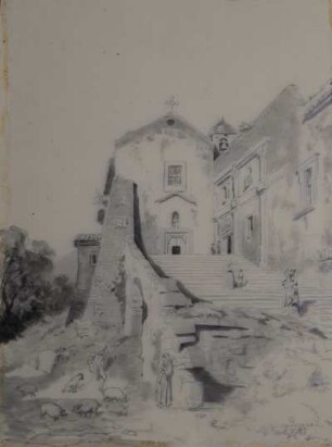 Kirche mit Treppe