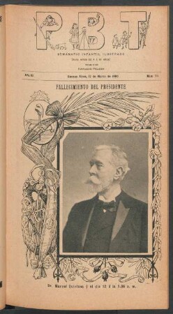 Fallecimiento del presidente - [Fotografía] de Dr. Manuel Quintana [...]