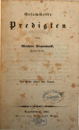Gesammelte Predigten