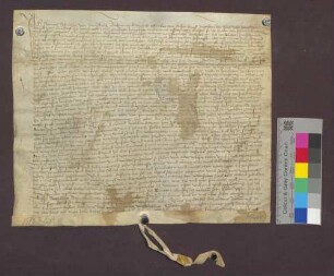 Urfehde des Hans Schurler von Waldkirch gegen David von Landeck zu Wiesneck.