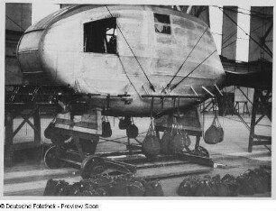 Friedrichshafen, Zeppelinhalle, Luftschiff Graf Zeppelin