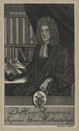 Bildnis des Henr. Rixnerus