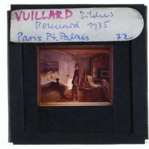 Vuillard, Porträt des Pierre Bonnard