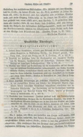 39-59 Praktische Theologie