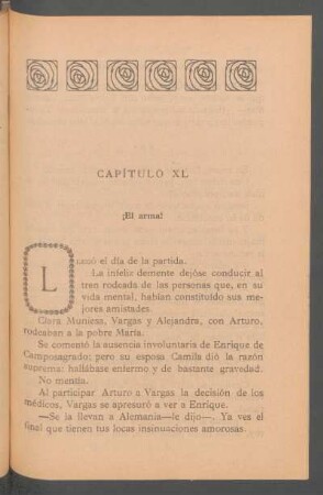 Capítulo XL - ¡El arma!