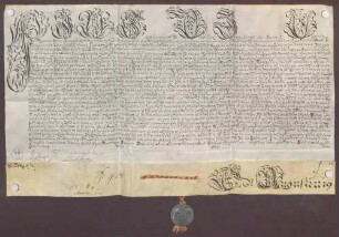 Papst Pius VI. verleiht dem Johann Philipp Wambolt von Umstadt die durch den Verzicht des Emmerich Joseph Wambolt von Umstadt erledigte Dompfründe zu Speyer.