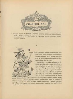 Chapitre XXII. Voyages ...