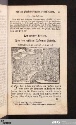 Die neunte Lection.