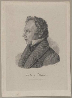 Bildnis des Ludwig Uhland