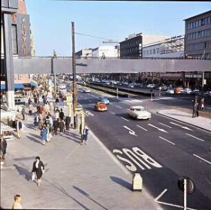 Berlin: Tauentzienstraße vom Europa-Center