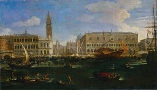 Piazzetta und Dogenpalast in Venedig