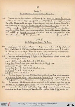Kapitel III. Die Bildung des Tempus [Hieroglyphen]