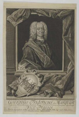 Bildnis des Georgius Fridericus de Marqvart