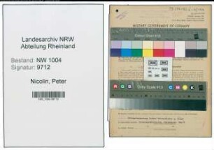 Entnazifizierung Peter Nicolin , geb. 17.12.1892 (Kaufm.Angestellter)
