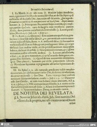 De Notitia Dei Revelata