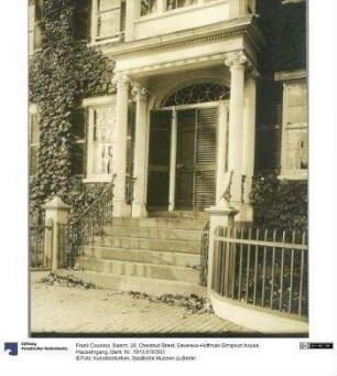 Salem, 26, Chestnut Street, Devereux-Hoffman-Simpson house, Hauseingang