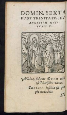 Domin. Sexta Post Trinitatis ...