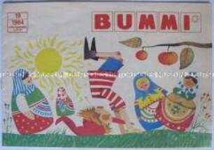 Kinderzeitschrift "Bummi" u.a. über die ersten Schultage