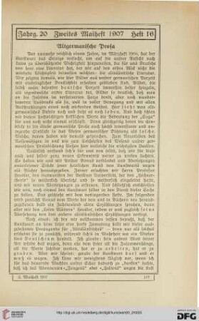 20: Altgermanische Prosa