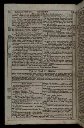 Das erste Buch der Chronica. - Das ander Buch der Chronica.
