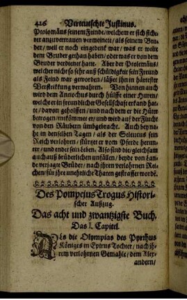 Das acht und zwantzigste Buch.