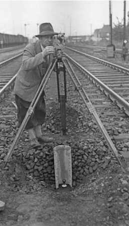 Friedrichshafen Stadtbahnhof Vermessung