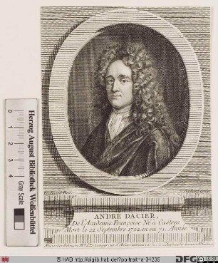 Bildnis André Dacier