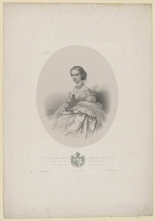 Bildnis der Clotilde de Savoie