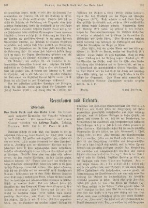 101-124 Rezensionen