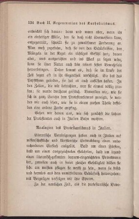 Analogien des Protestantismus in Italien.