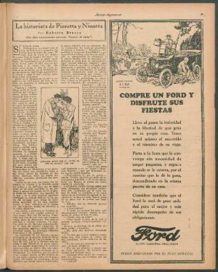 La historieta de Pieretta y Ninotta : (Del libro recientemente aparecido "Cuentos de Italia")