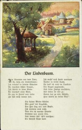 Der Lindenbaum.