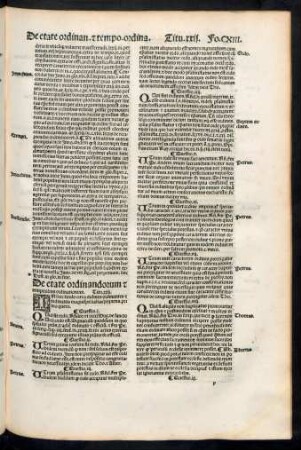 De etate ordinandorum et temporibus ordinationum. Titu. xxii.
