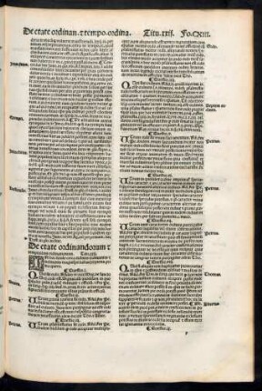 De etate ordinandorum et temporibus ordinationum. Titu. xxii.