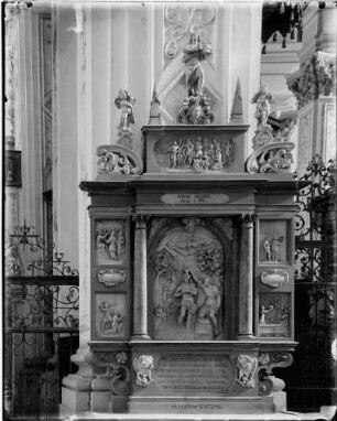 Schöntal Kloster Schöntal Abteikirche Sankt Joseph Langhaus Johannesaltar von Michael Kern (um 1630)
