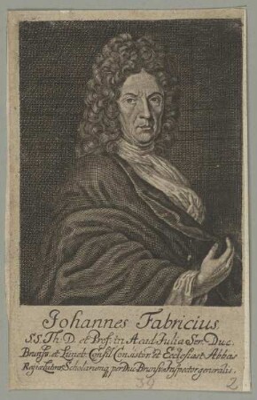 Bildnis des Johannes Fabricius