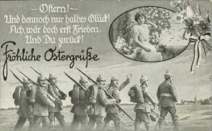 Fröhliche Ostergrüße - Ostern! Und dennoch nur halbes Glück! [...]