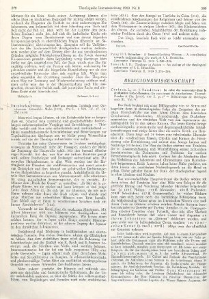 579-580 [Rezension] Thielicke, Helmut, Vom Schiff aus gesehen