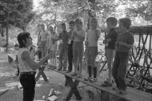 Abschlussfest bei der Stadtranderholung der Arbeiterwohlfahrt Karlsruhe für Kinder