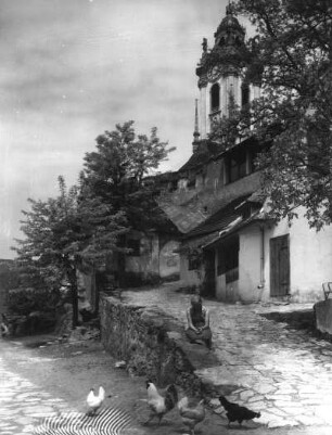 Österreich. Dürnstein. Pfarrkirche Mariae Himmelfahrt (1733 vollendet)