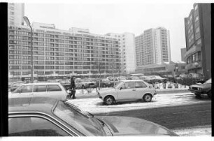 Kleinbildnegativ: Mehringplatz, 1980