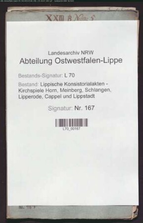 Gebühren [Akzidenzien] und Einkünfte des Pfarrers