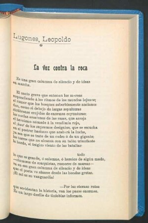 Lugones, Leopoldo