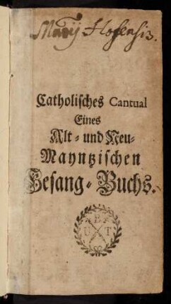 1r-1r, Titelblatt